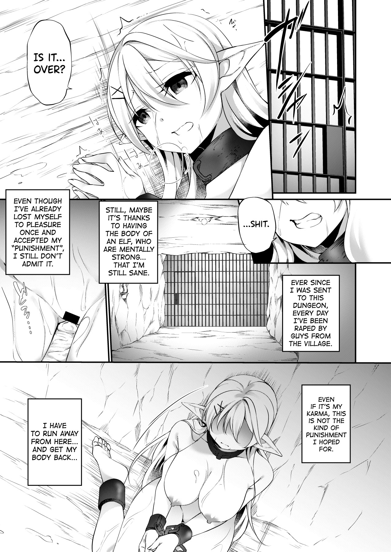 Hentai Manga Comic-Falling As a Punishment-Read-3